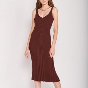 Chocolate Midi Dress